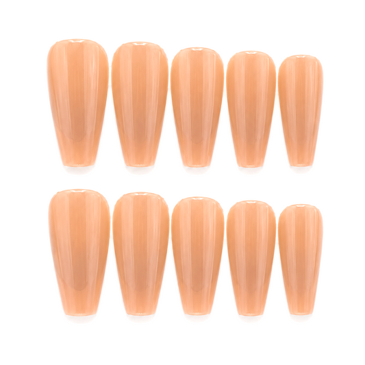 Apricot Nude Press-On Nails