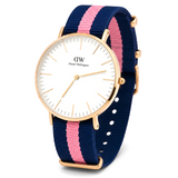 Pink Tide Stripe Watch