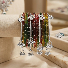 Silver Kashmiri RD Bangles Set