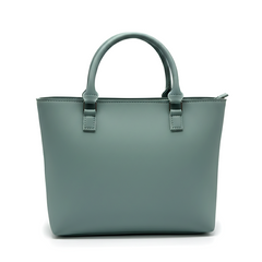 Faux Leather Tote Set