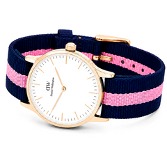 Pink Tide Stripe Watch
