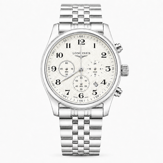 White Dial Chronograph Watch