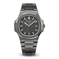 Black Dial Dark Grey Watch