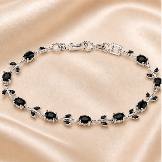 Midnight Black Vine Bracelet