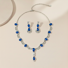 Azure Teardrop Set