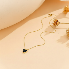 Black Butterfly Locket