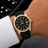 Black Diamond Dial Watch