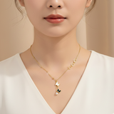 Butterfly Pearl Locket