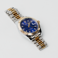 Rolex – Blue Datejust Watch