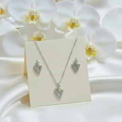 Celestial V Emblem Jewelry Set