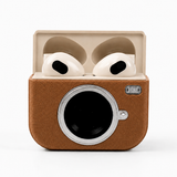 Q86 CYXG RetroPods Wireless Earbuds - Brown