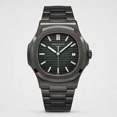 Dark Green Dial Dark Grey Watch