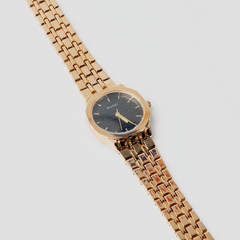 Classic Gold Stainless Steel Wristwatch