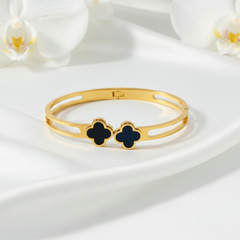 Cleef Gold Tone Bracelet