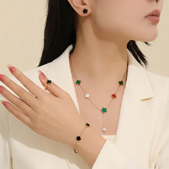 Clover Harmony Locket Set