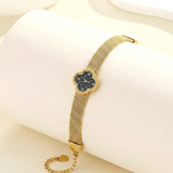 Clover Mesh Watch Bracelet