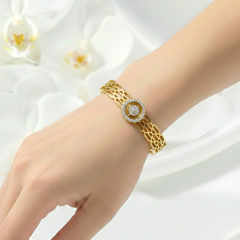 Crystal Lattice Bracelate