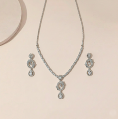 Crystal Link Teardrop Set