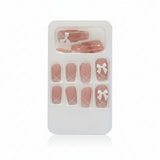 Lattice Bow Press-On Nails