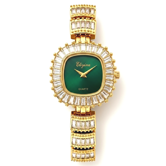 Eliyina Green Dial Watch