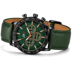 Emerald Crown Chronograph Watch