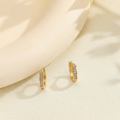 Flower Zirconia Huggies