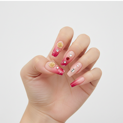 Gilded Rose Ombre Press-Ons