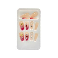 Gilded Rose Ombre Press-Ons