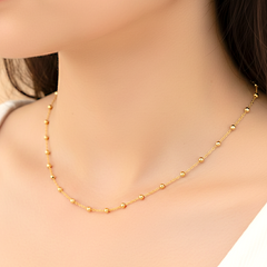 Gold Beaded Chain