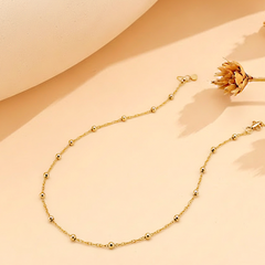 Gold Beaded Chain