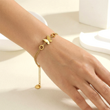 Gold Butterfly Bracelet