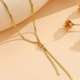 Gold Snake Lariat
