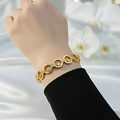 Golden Circle Bracelet