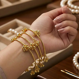 Golden Kashmiri Bangles
