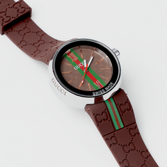 Gucci – Brown Stripe Watch