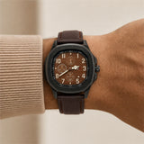 Brown Chronograph Watch
