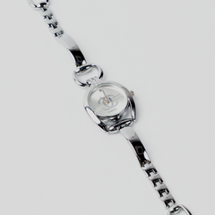 Ladies Elegant Silver Bracelet Watch