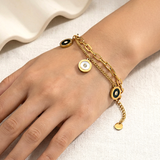 Monochromatic Gold Bracelet