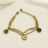 Monochromatic Gold Bracelet