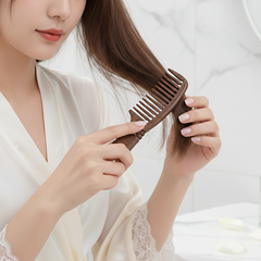 Natural Wood Fine Comba