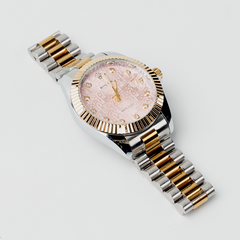 Rolex – Rose Dial 2Tone Watch