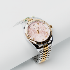 Rolex – Rose Dial 2Tone Watch