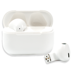 Pro 5 Wireless Earbuds – White Edition