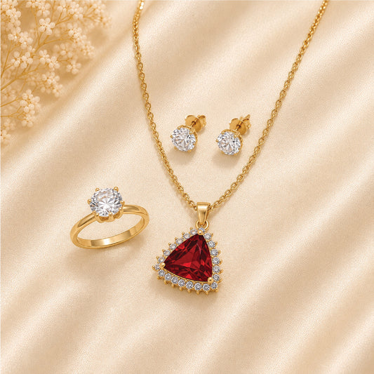 Red Locket Set