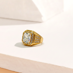Regal Gold Zirconia Ring