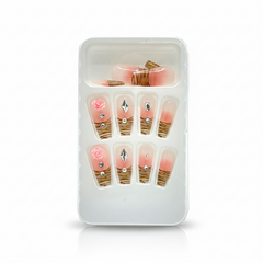 Rosewood Bloom Press-Ons