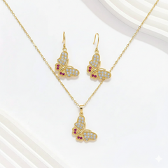 Ruby Butterfly Set