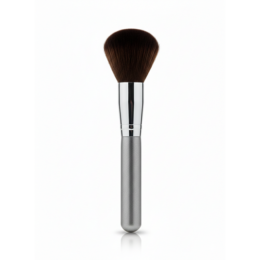Silver Handle Powder Brush