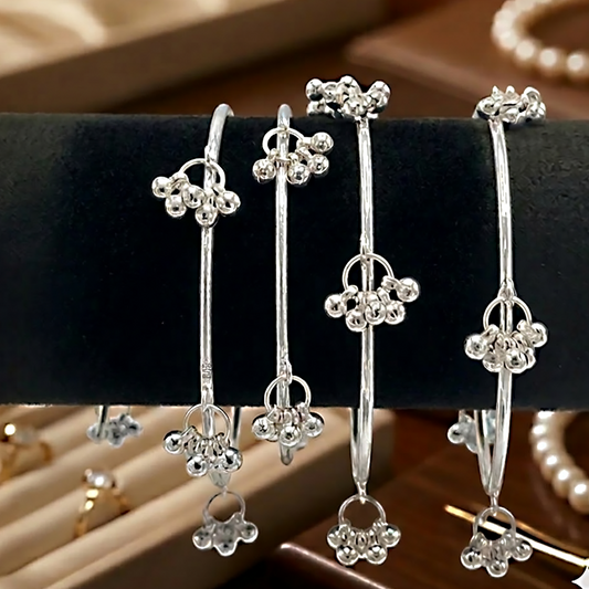 Silver Kashmiri Bangle