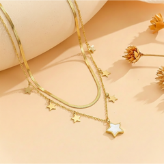 Star Layered Necklace